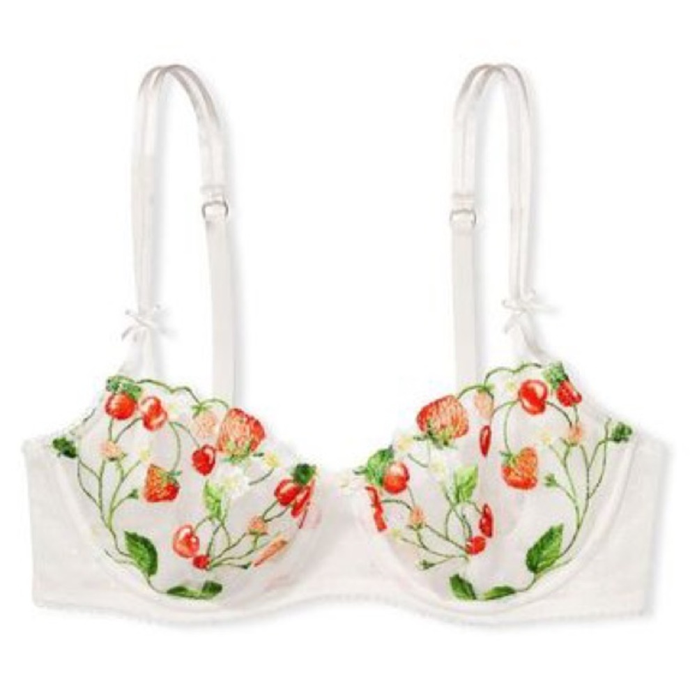 Wicked Embroidered Unlined Balcony Bra